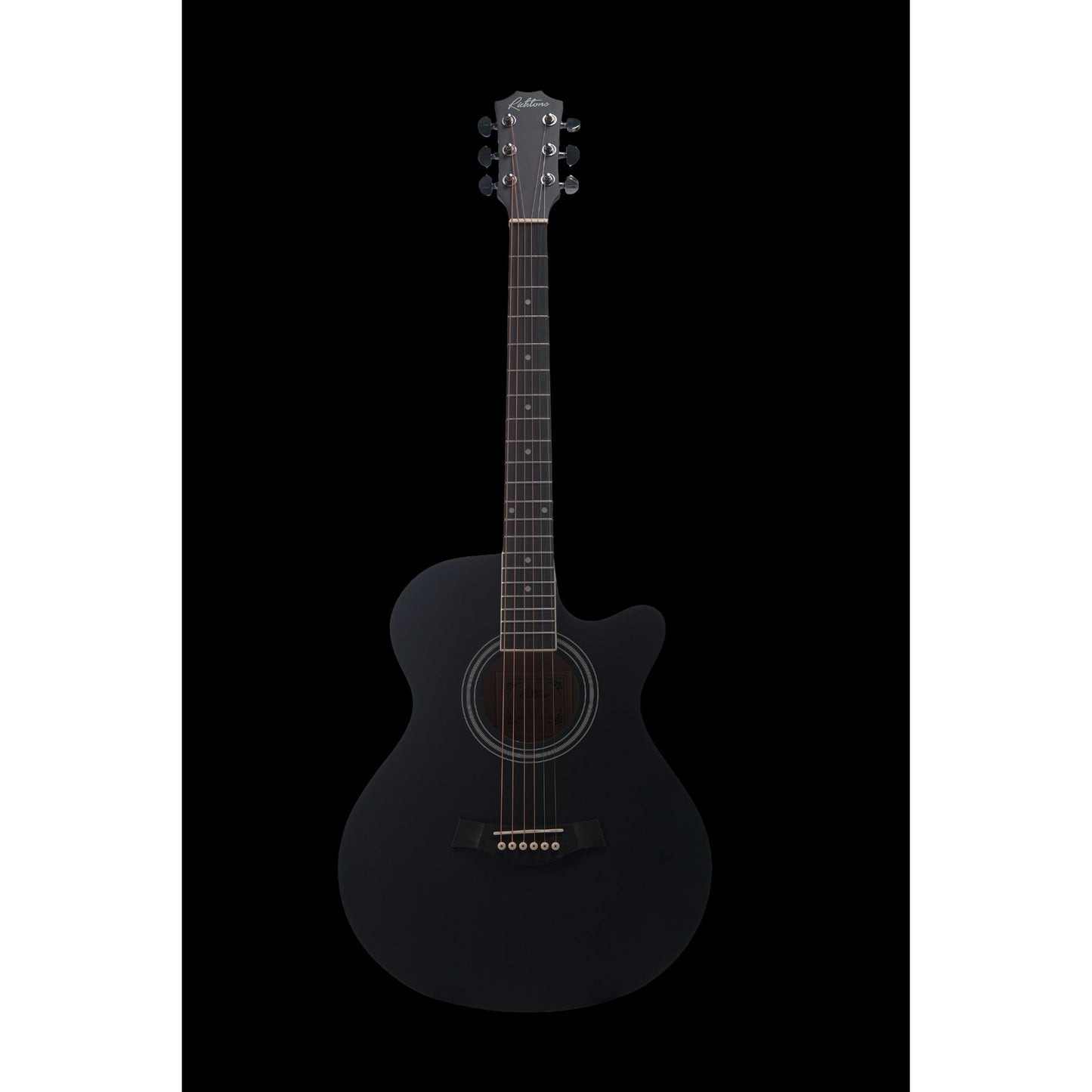 Richtone RT40C Acoustic Guitar- Black Matte