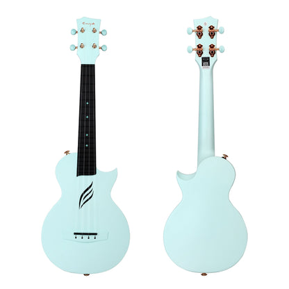 Enya Concert Nova U Carbon Fiber Travel Ukulele-Blue Matt