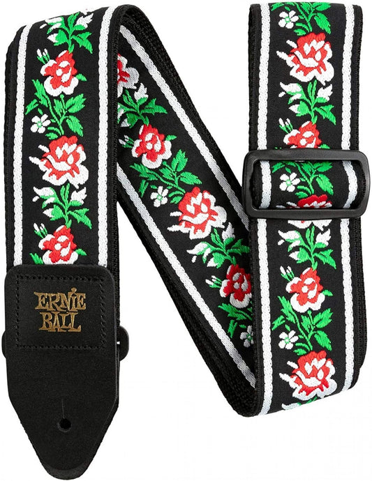 Ernie Ball Winter Rose Jacquard Guitar Strap (P04668)