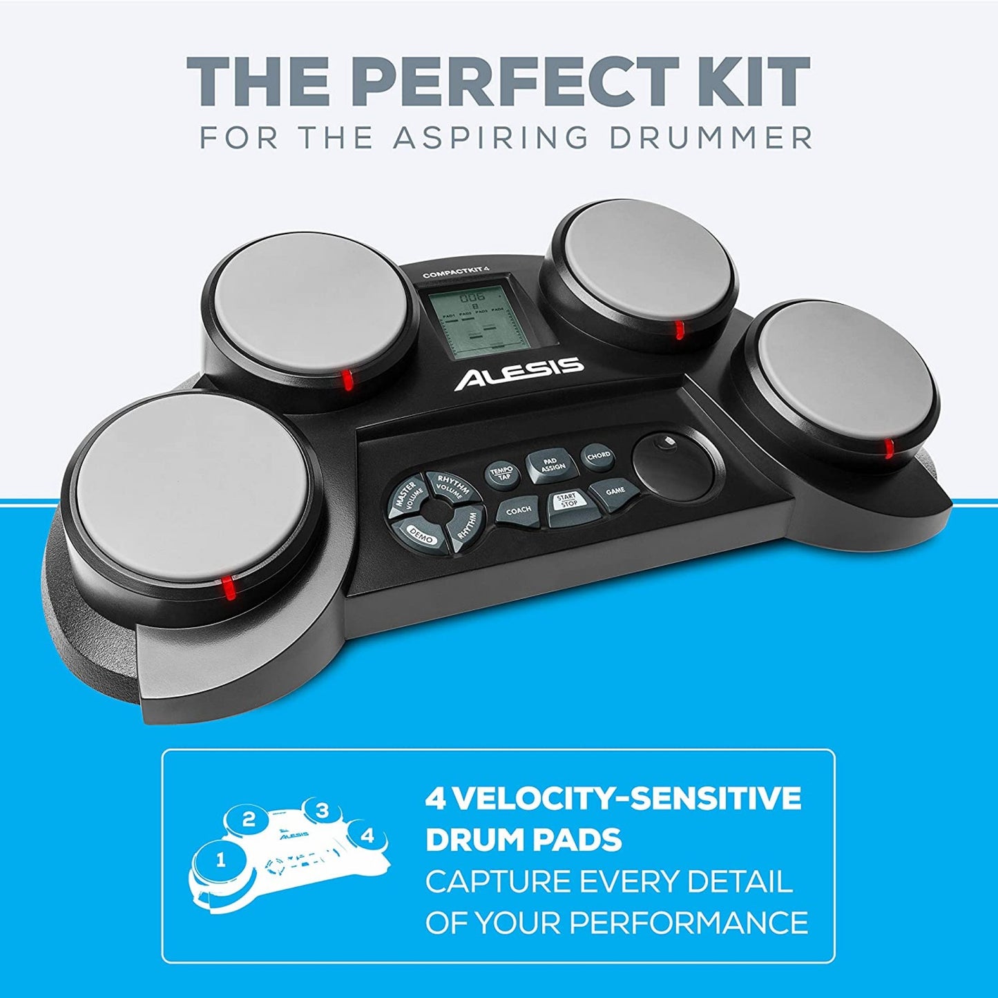 Alesis Compact Kit 4 Portable Electronic Drum Kit