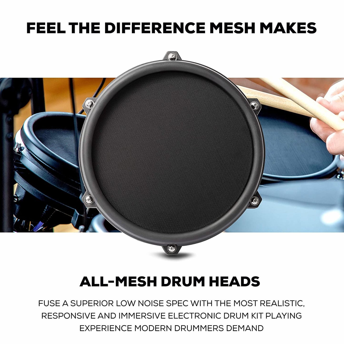Alesis Nitro Mesh Kit Eight Piece Electronic Drumkit