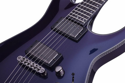 Schecter Hellraiser Hybrid C-1 Solid-Body Electric Guitar, UV