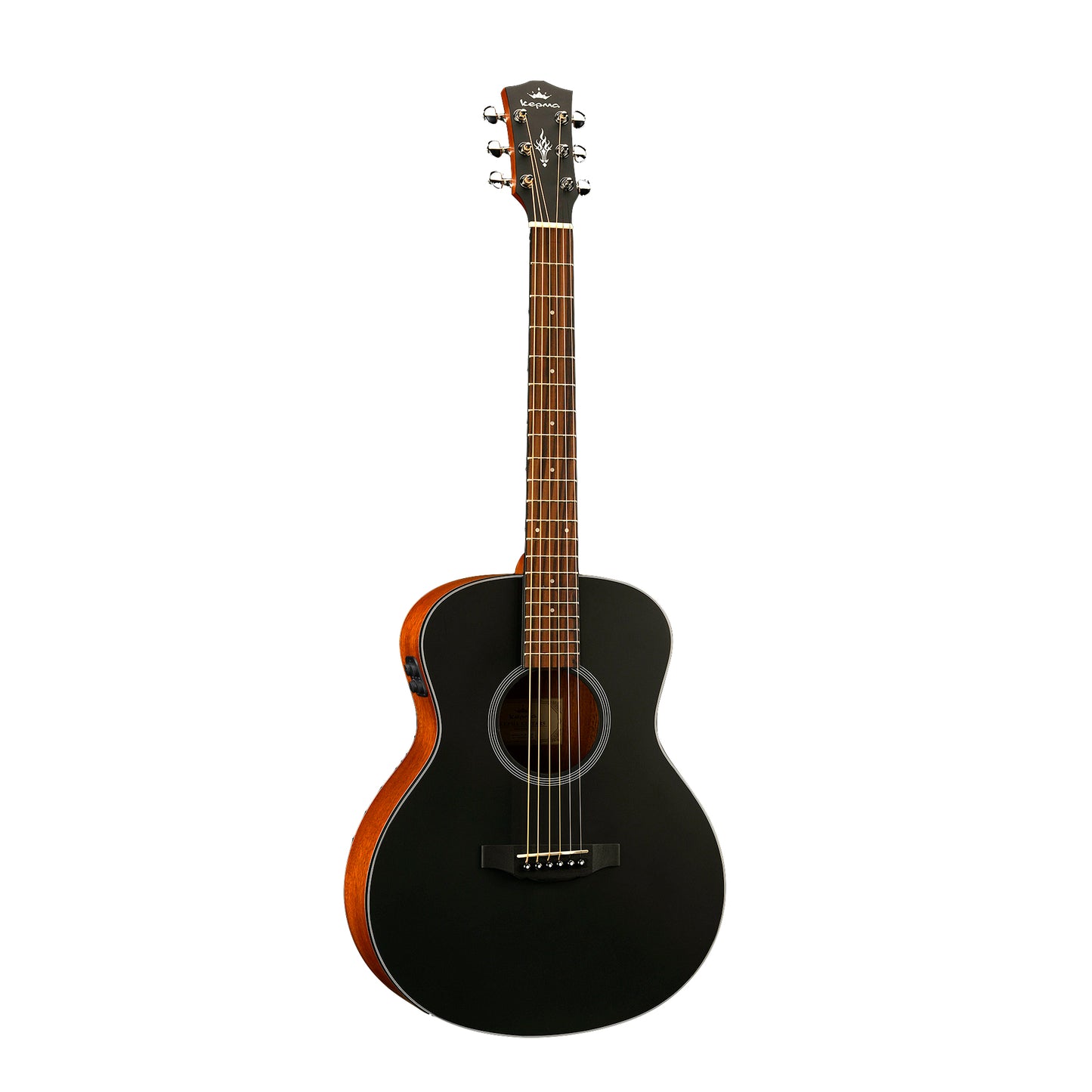Kepma ES36-E TRANS K10 Semi - Acoustic Guitar - Black Matt