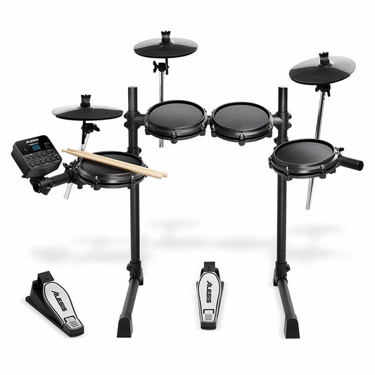 Alesis Turbo Mesh 7-Piece Electronic Drum Kit with Mesh Heads