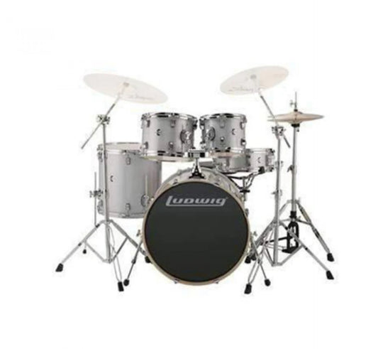 Ludwig Evolution Series 5-Piece Complete Acoustic Drum Kit With Hardware