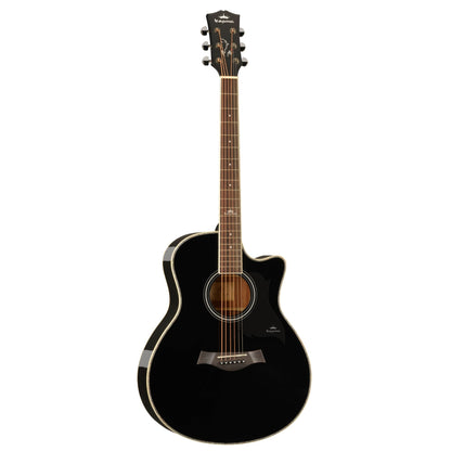 Kepma A1C Acoustic Guitar- Black Glossy