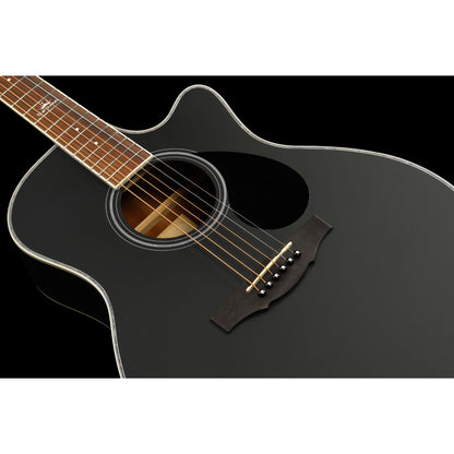 Kepma A1C Acoustic Guitar- Black Matt