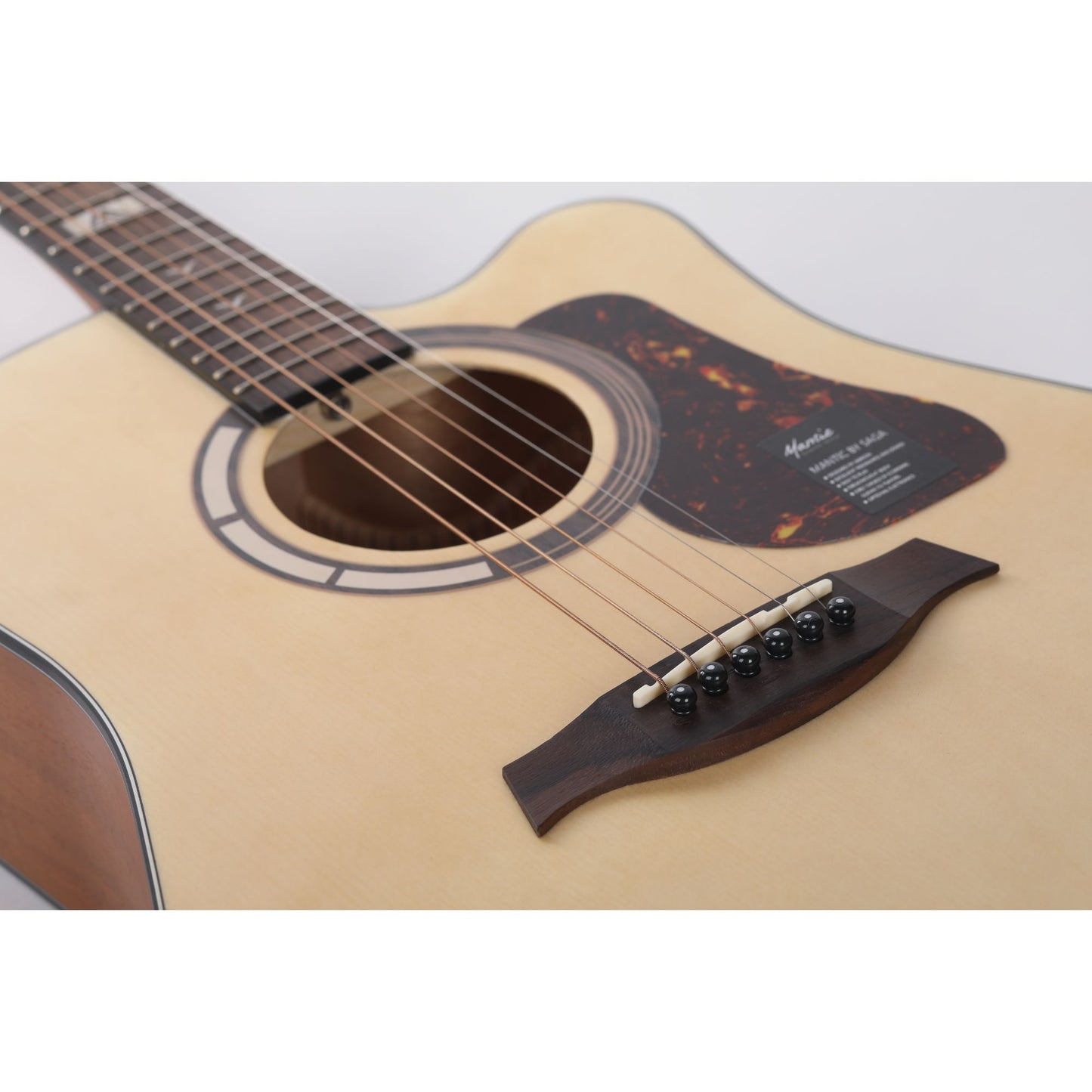 Mantic GT1DC Acoustic Guitar - Natural