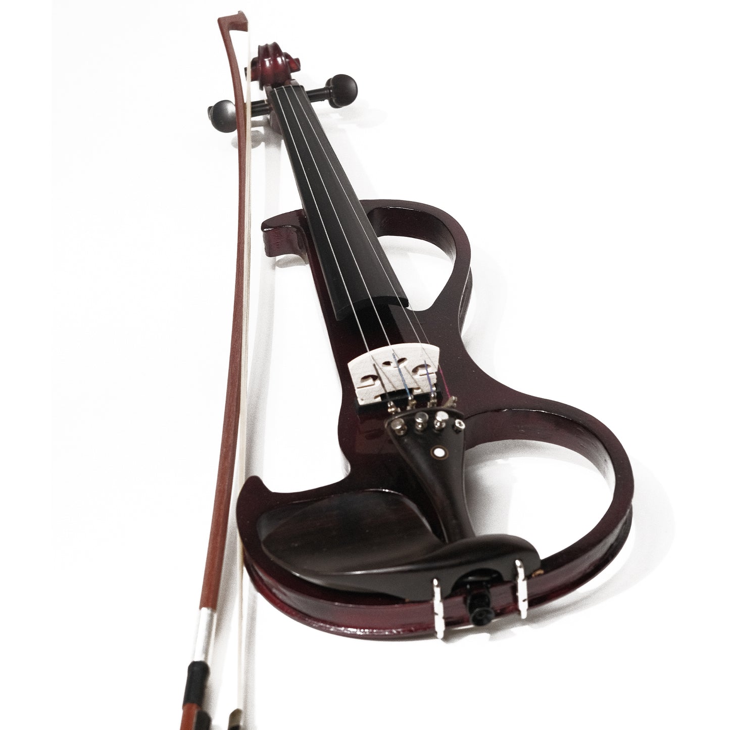 Electric Violin EV 15 WINE RED