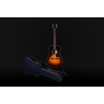 Enya T05B Semi- Acoustic Guitar- Sunburst with Hardcase  vintage series