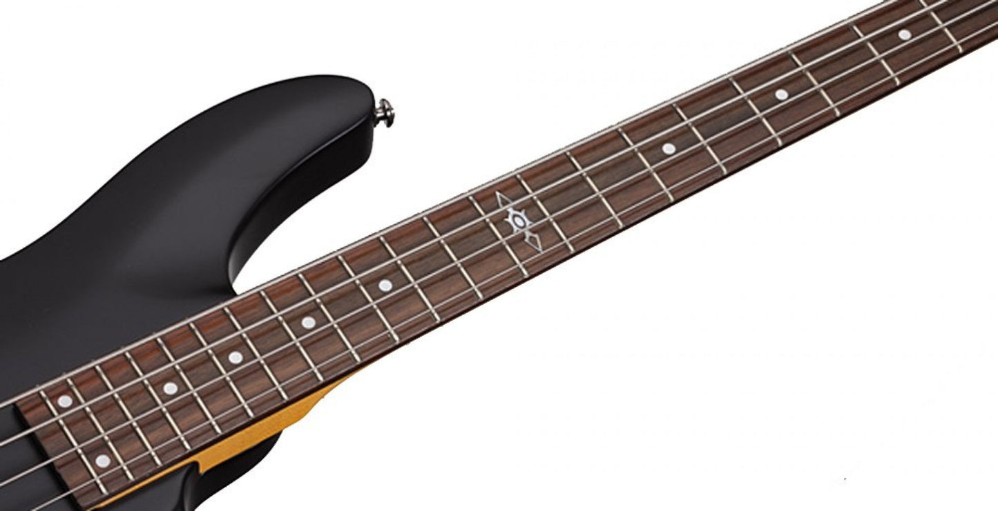 Schecter Guitar 3815 SGR C-4 Electric Bass Guitar Black