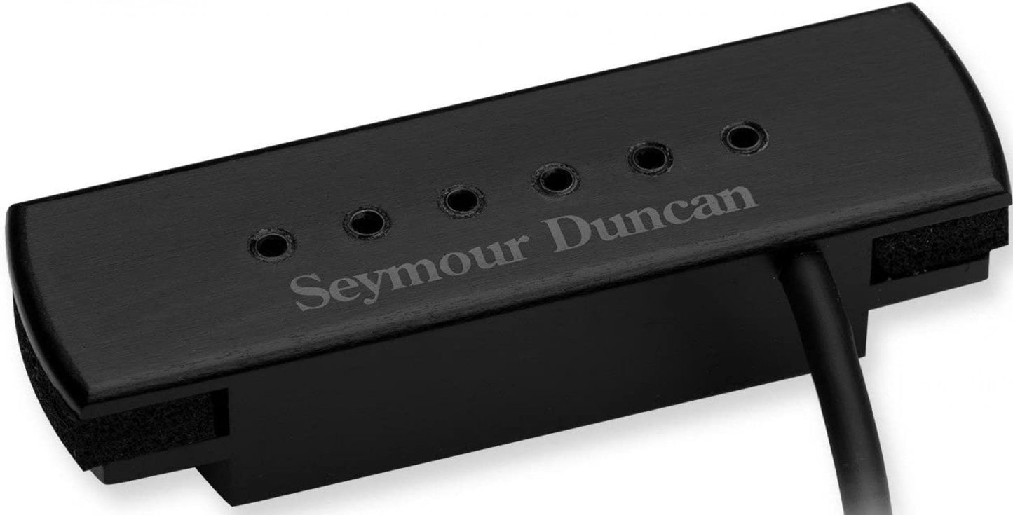 Seymour Duncan SA-3XL Woody XL Adjustable Acoustic Soundhole Pickup Black 11500-32-BLK w/Bonus RIS Picks (x3) 800315039616