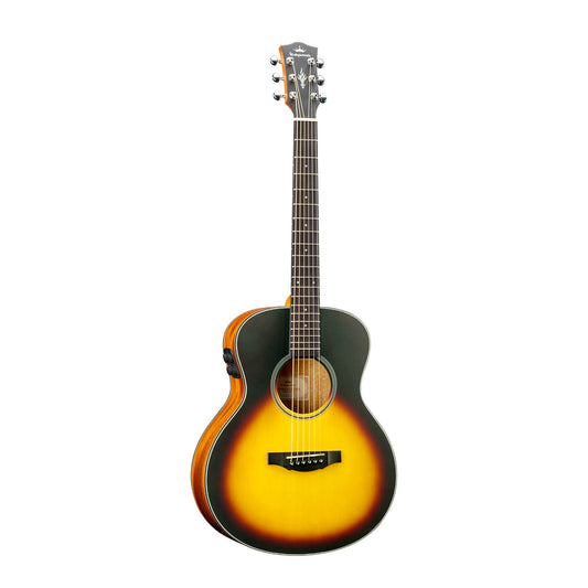 Kepma ES36-E TRANS K10 Semi - Acoustic Guitar - Sunburst Matt