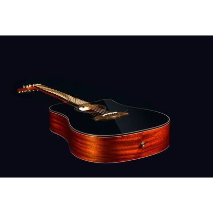 Kepma EDC Acoustic Guitar - Black Matt