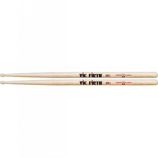 Vic Firth AJ1 American Jazz Hickory Wood Tip Drumsticks