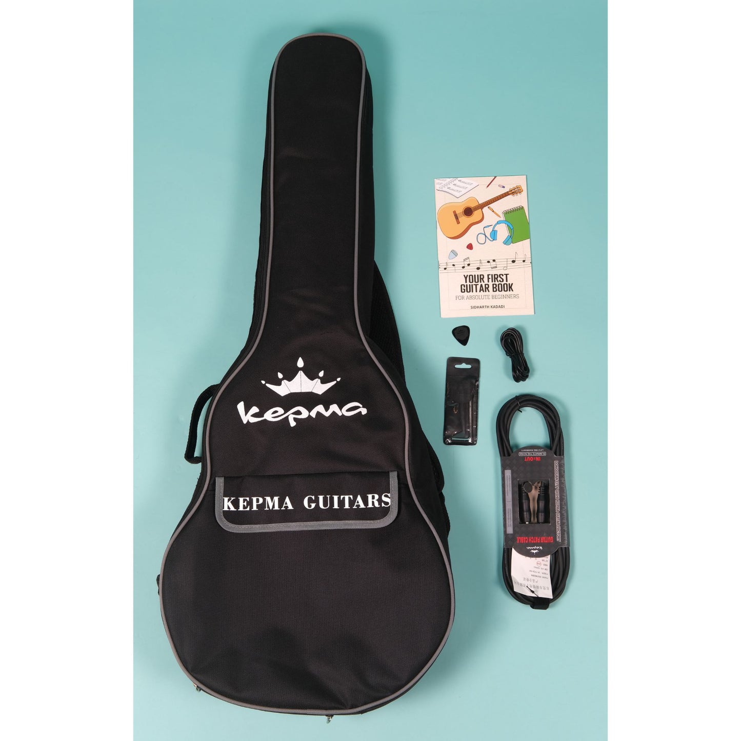 Kepma ES36-E TRANS K10 Semi - Acoustic Guitar - Black Matt