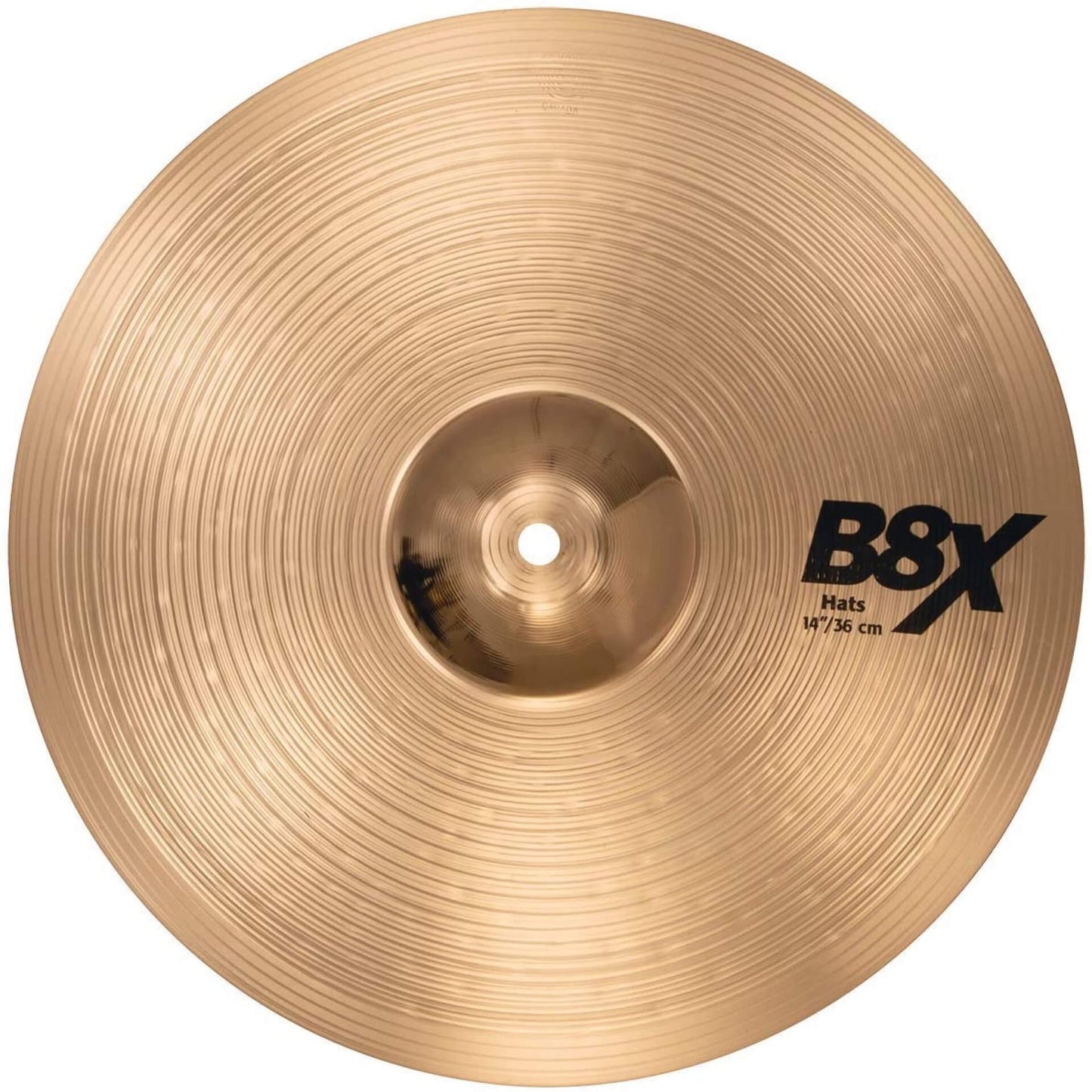 Sabian 41402X 14-inch B8X Hi-Hats Cymbal (Golden)