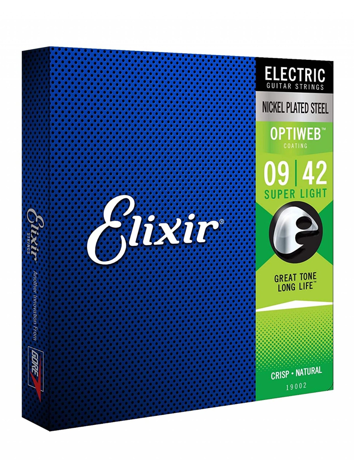 Elixir 19002 Optiweb Electric Guitar Strings Super Light - 9-42