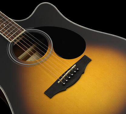 Kepma D1CE TRANS K10- Semi acoustic Guitar- Sunburst Matt