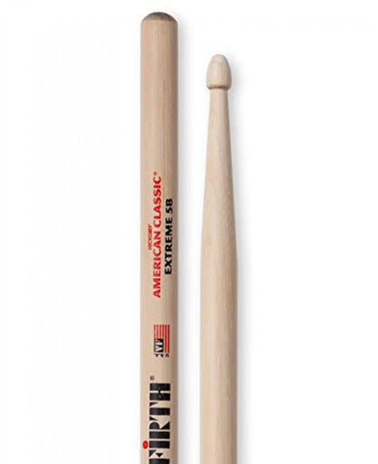 Vic Firth X5B American Classic 5B Extreme Wood Tip Drumsticks