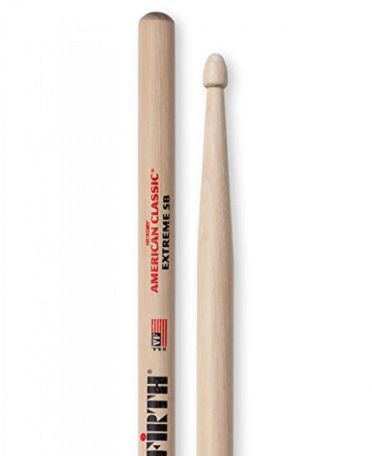 Vic Firth X5B American Classic 5B Extreme Wood Tip Drumsticks