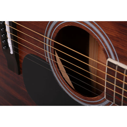 Mantic AG10SC Solid Top Acoustic Guitar - Natural