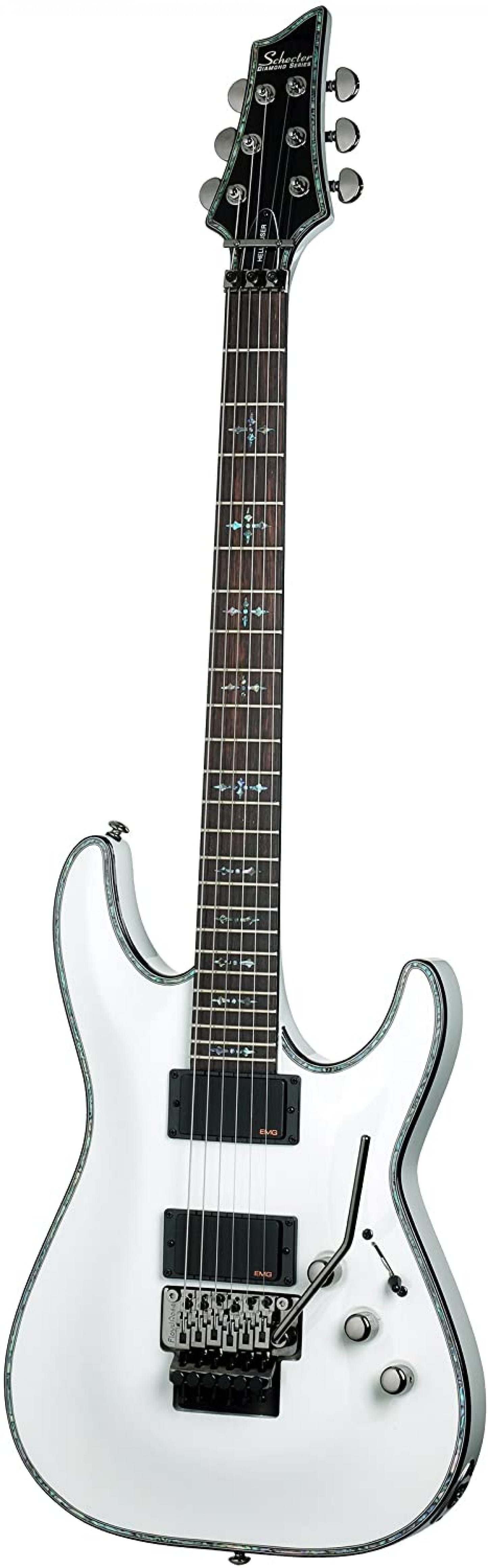 Schecter Hellraiser C1 FR Electric Guitar - Gloss White