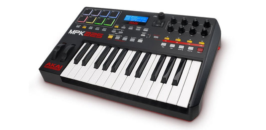 Akai Professional MPK225 USB/iOS MIDI Controller Keyboard With MPC Beats Software Pack