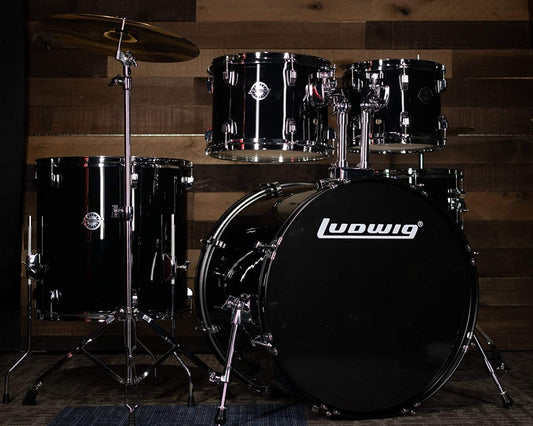 Ludwig Accent Series Drive Drum Set - Black