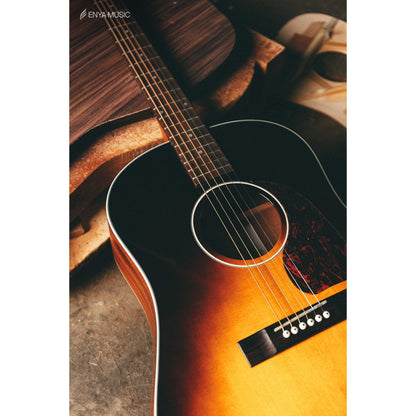 Enya T05J Semi-Acoustic Guitar- Sunburst with Hardcase  vintage series