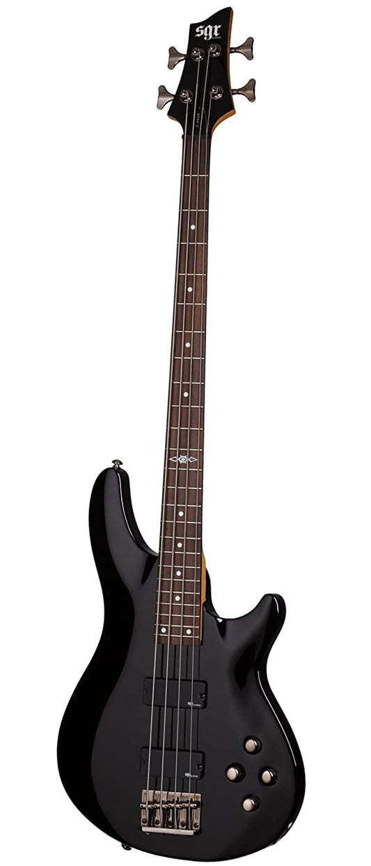 Schecter Guitar 3815 SGR C-4 Electric Bass Guitar Black