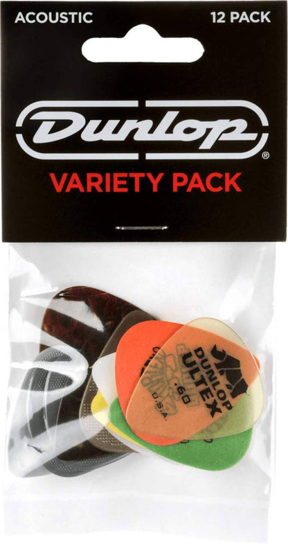 Jim Dunlop Acoustic Variety Pack Guitar Picks (PVP112)