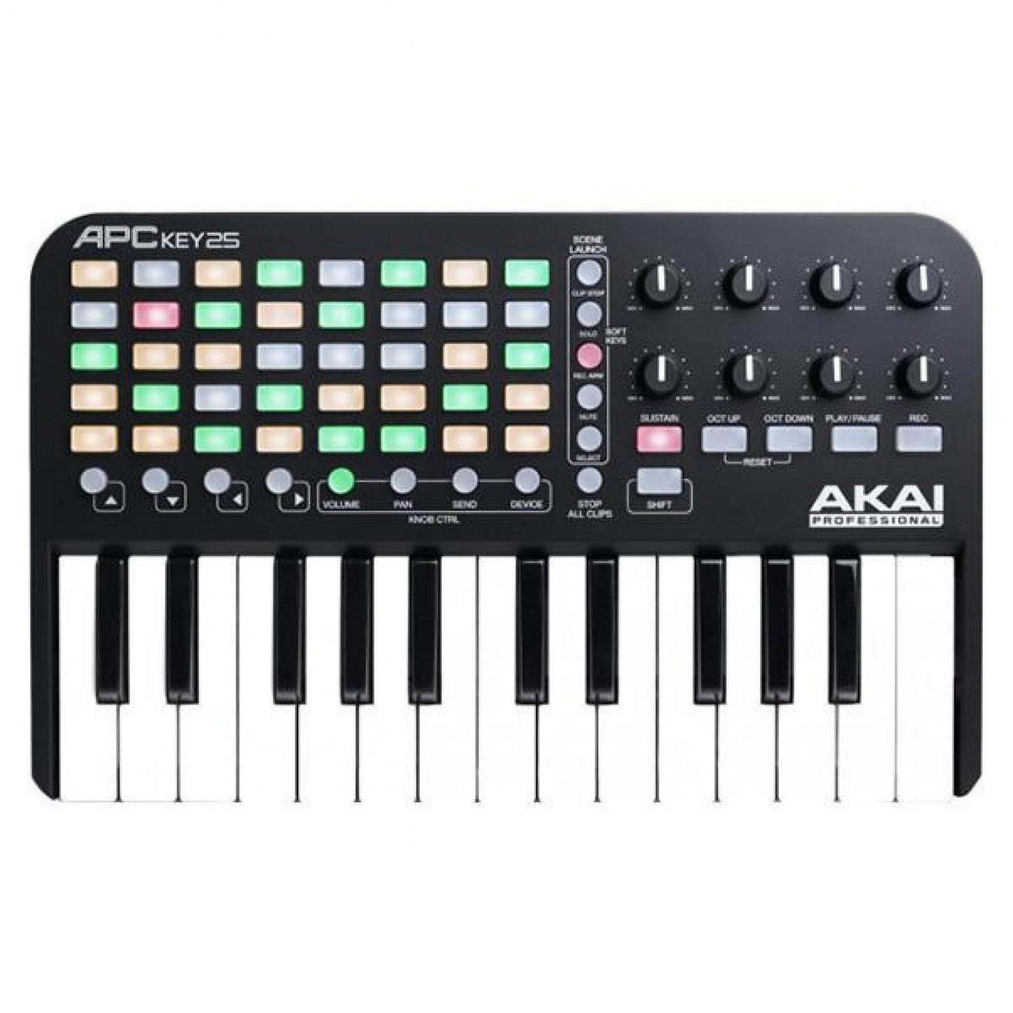 Akai APC Key 25 Ableton Live Midi Keyboard Controller With MPC Beats Software Pack
