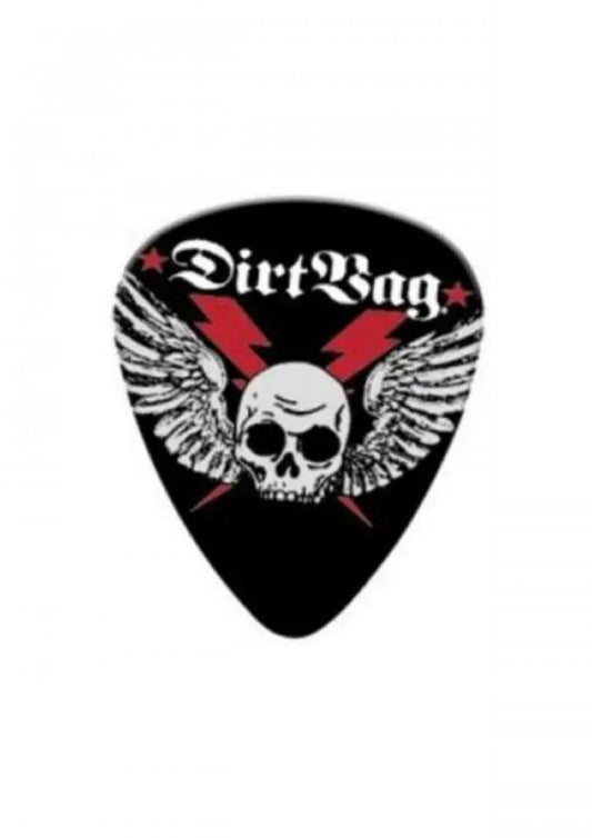 Dunlop DRB02R1.0 DirtBag Picks, Skull & Bolts, 1.0mm, 36/Bag