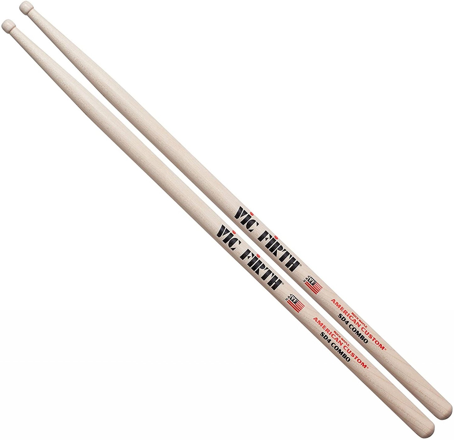 Vic Firth SD4 Combo American Custom Maple Wood Tip Drumsticks