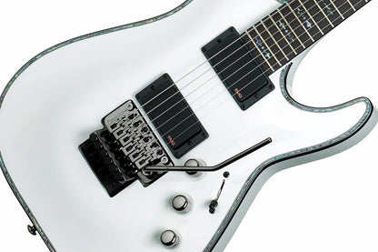 Schecter Hellraiser C1 FR Electric Guitar - Gloss White