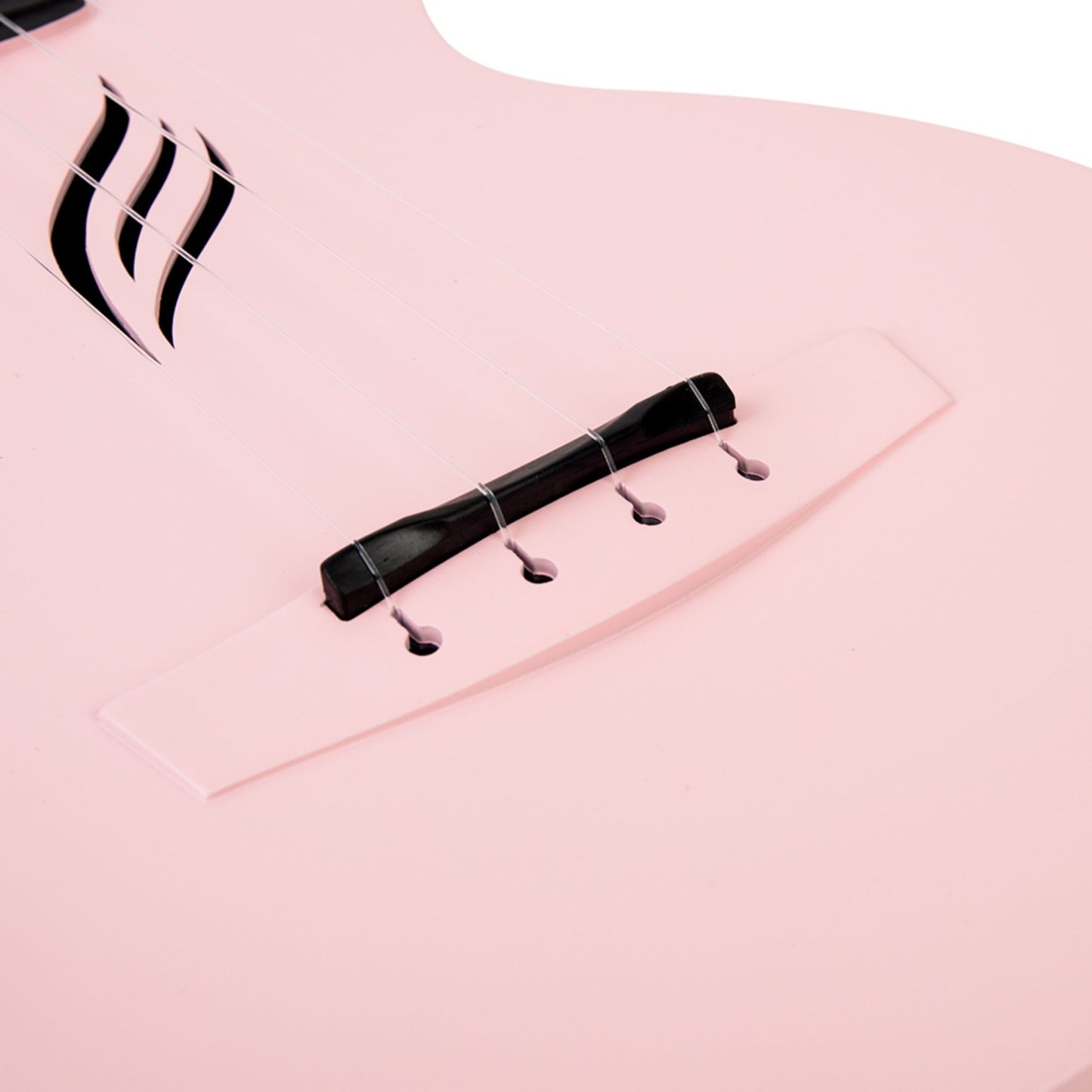 Enya Concert Nova UE Carbon Fiber Travel Ukulele with AcousticPlus- Pink