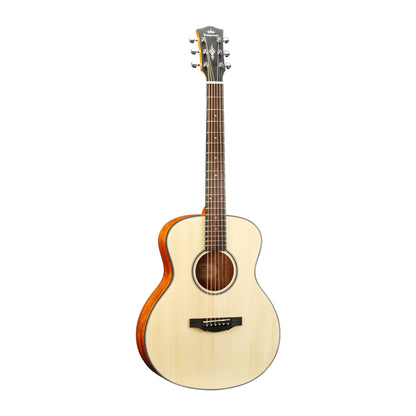 KEPMA ES36 Travel Acoustic Guitar- Natural Matt