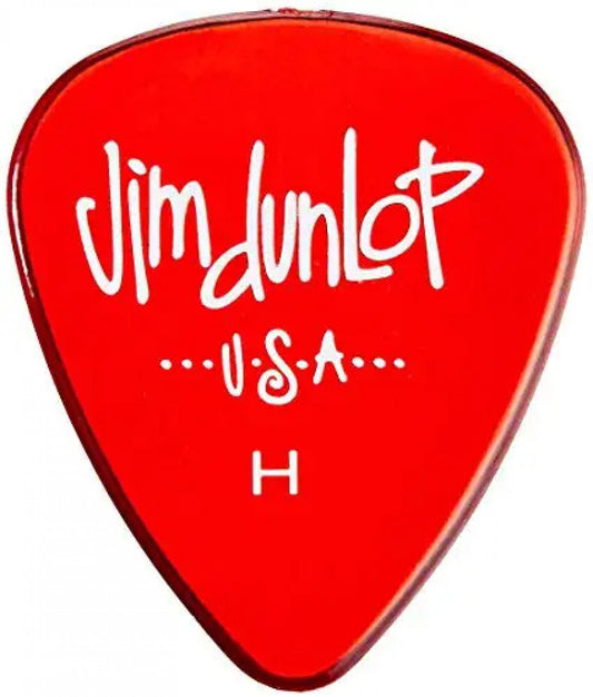 Jim Dunlop 486PHV 12-Piece Guitar Pick Set, Red