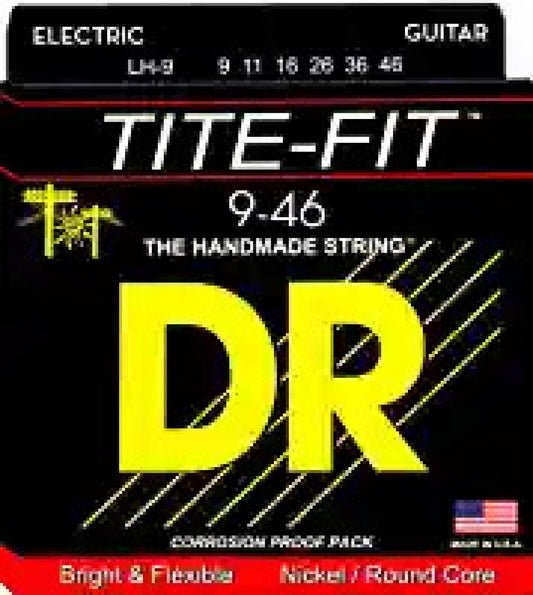 DR Strings Tite Fit Electric Round Core 9-46