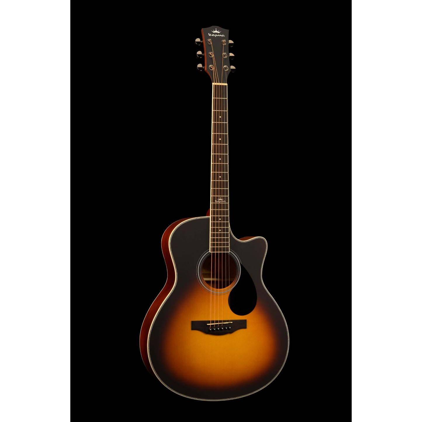 Kepma A1C Acoustic Guitar- Sunburst Matt