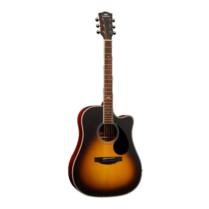 KEPMA D1C Acoustic Guitar-- Sunburst Matt