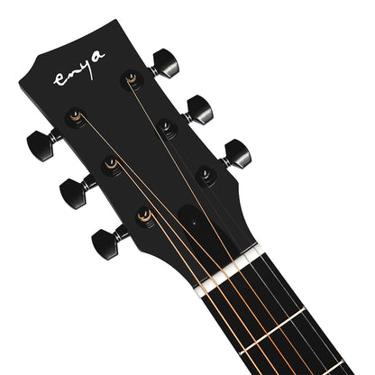 Enya Nova G Acoustic Guitar- Black
