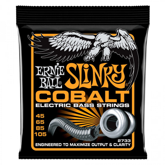 Ernie Ball 2733 HYBRID SLINKY COBALT ELECTRIC BASS STRINGS - 45-105 GAUGE