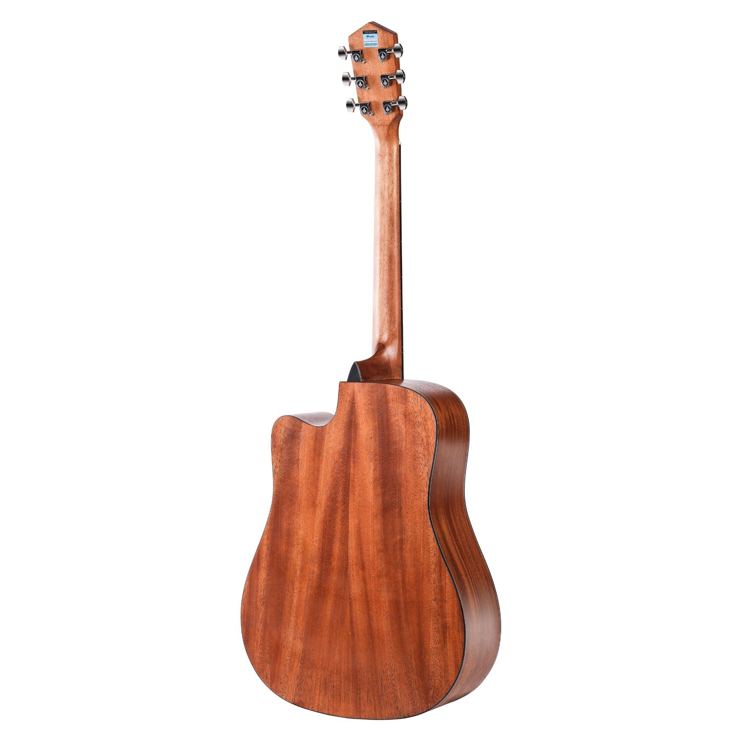 Mantic GT10DC Solid Top Acoustic Guitar - Natural