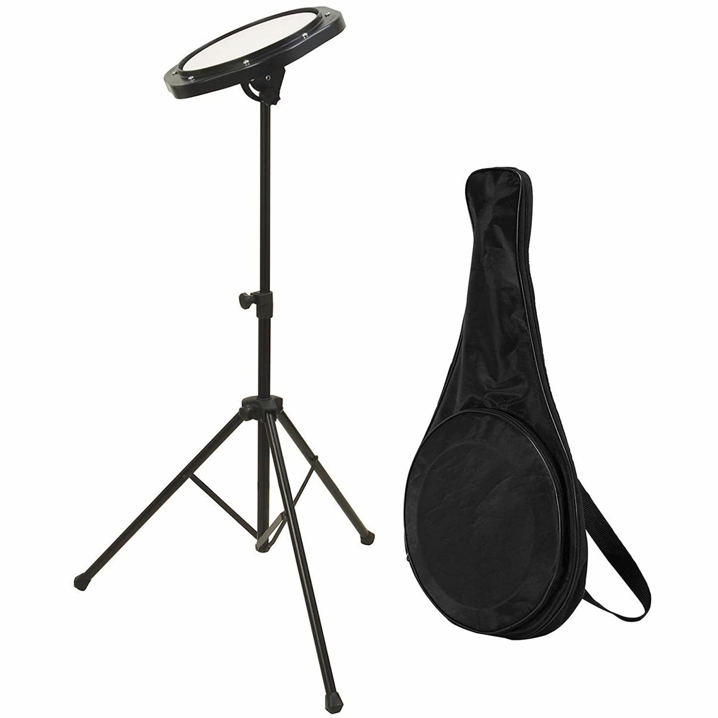 OnStage DFP5500 Drum Practice Pad With Stand & Bag