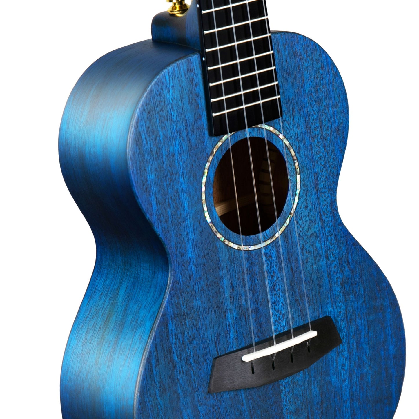 Enya EUT MS Blue All Solid Mahogany Tenor Ukulele