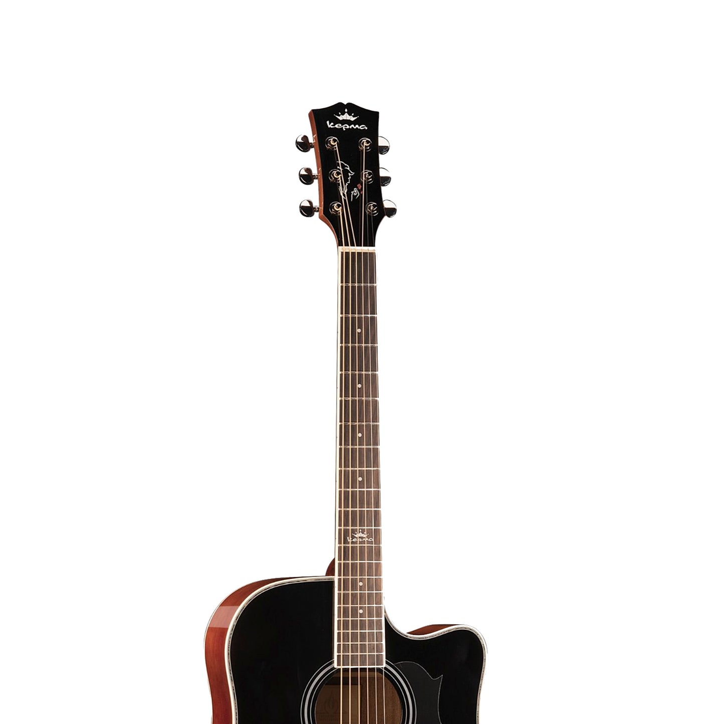 KEPMA D1C Acoustic Guitar-- Sunburst Gloss