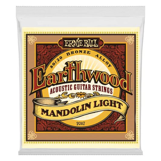 Ernie Ball 2065 Earthwood 80/20 Bronze Mandolin Medium Strings ( 2065 )