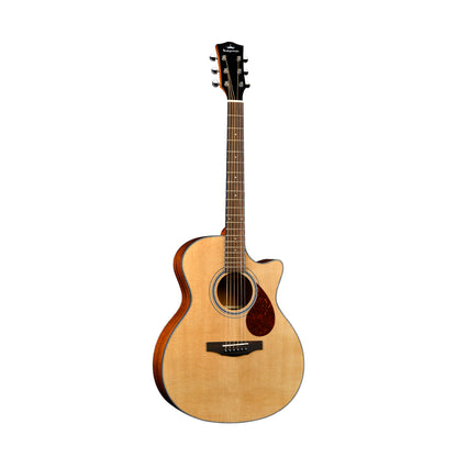 Kepma F0E GA TransAcoustic Guitar - Natural